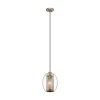 Mała lampa wisząca Asher II - 1 źródło światła industrialna szkło i stal antyczny pewter KL-ASHER-MP-AP Kichler